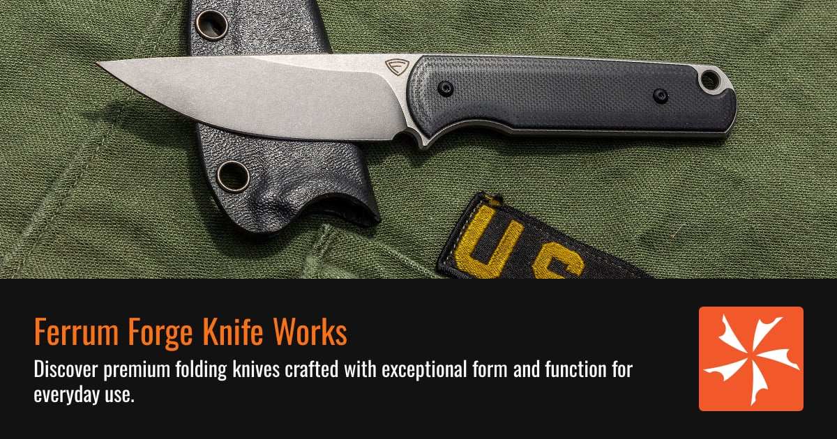Ferrum Forge Custom Ferrum Forge Knife Works