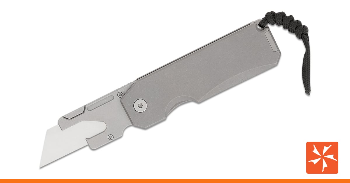 BIGiDESIGN Ti Utility Frame Lock Folding Knife 2.4