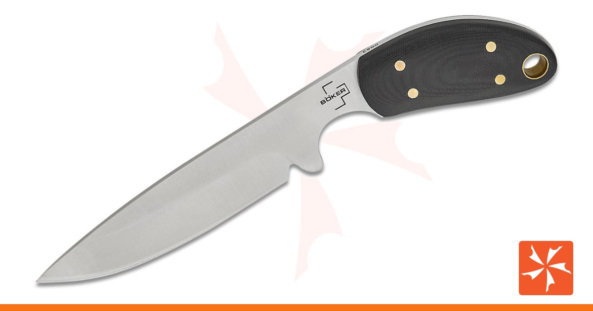 Boker Plus Yurco Fixed Blade Pocket Knife 2.0 3.39