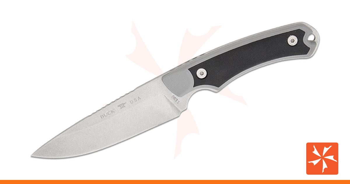 Buck 663 Alpha Guide Select Fixed Blade Knife 4.5