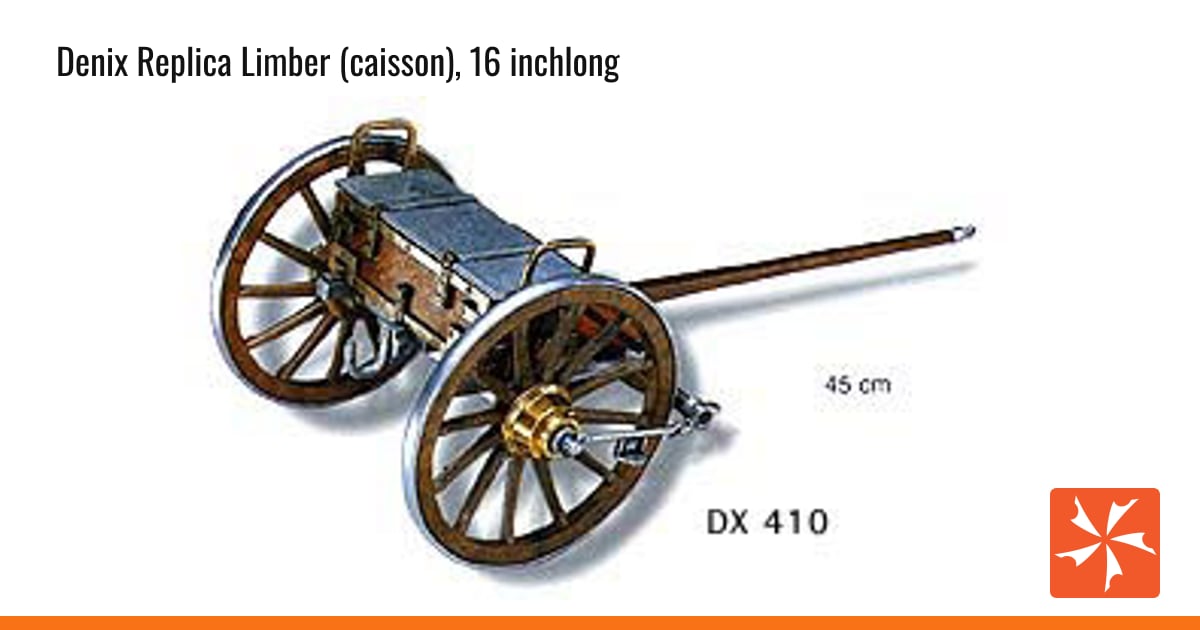 Denix Replica Limber (caisson), 16