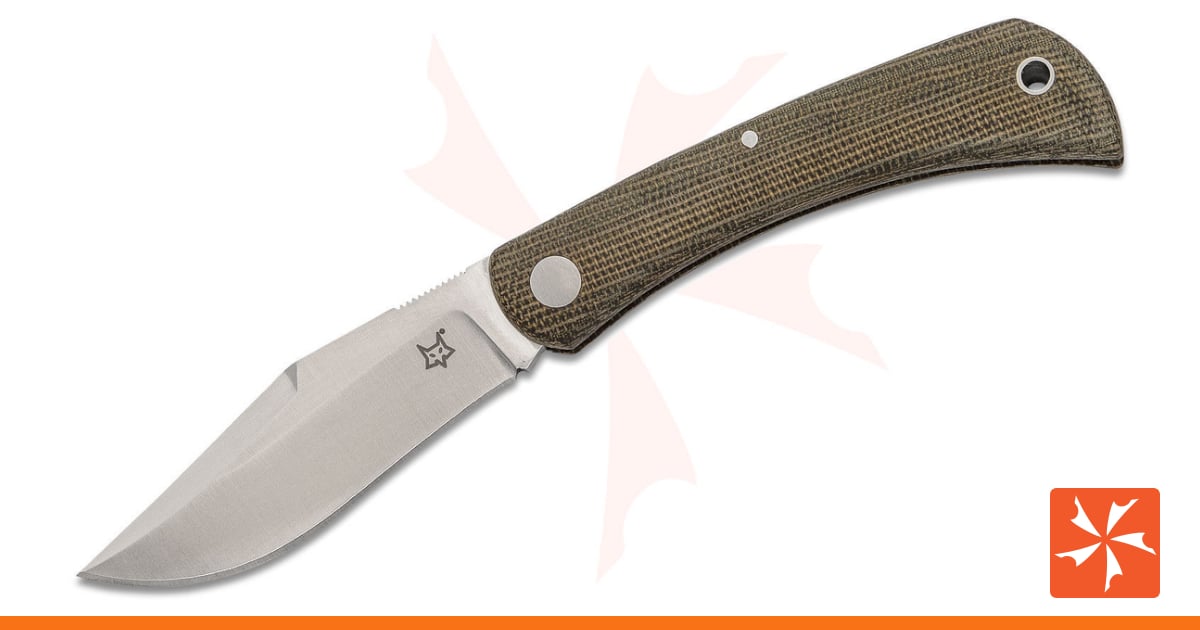 Fox FX-582 Libar Slipjoint Folding Knife 2.75