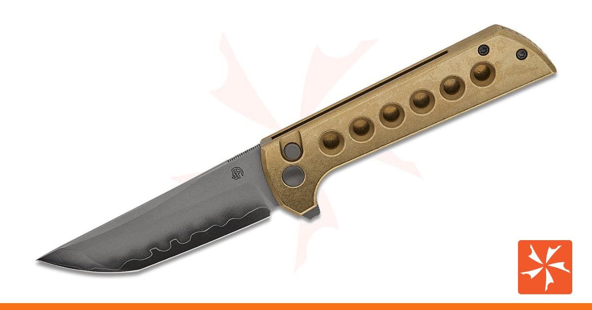 North Mountain Blade Chop 2 Button Lock Flipper Knife 3.5