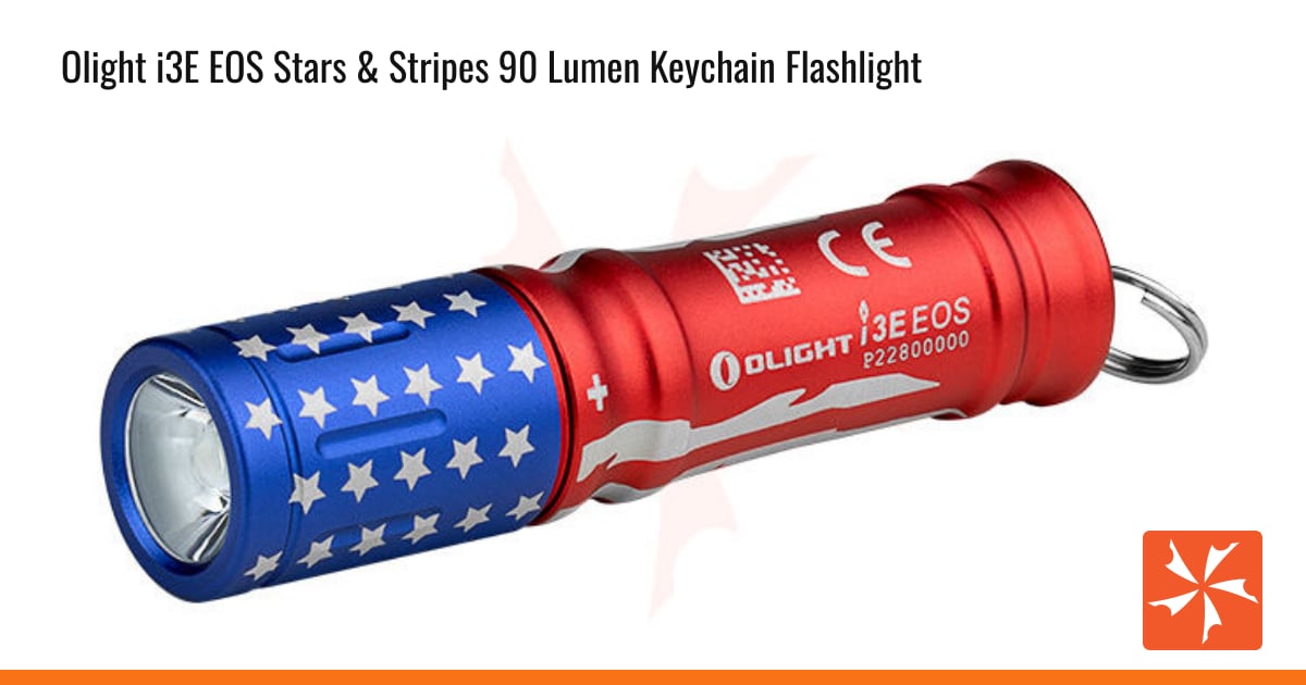 olight 90 lumens i3e eos pmma tir lens aaa flashlight Compact Keychain EDC Light (Blue Porcelain) the light is simply activated by twisting the head OLIGHT 90 Lumens I3E EOS