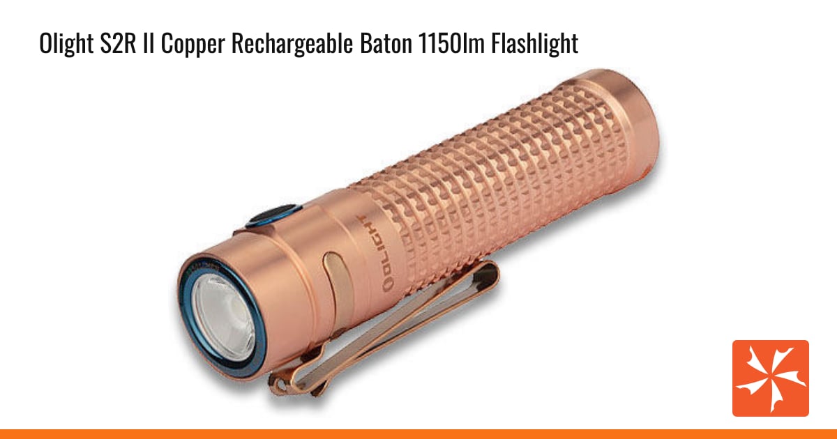 copper flashlight rechargeable F3 on functionality for quick Nitecore TIP | Rechargeable Flashlight