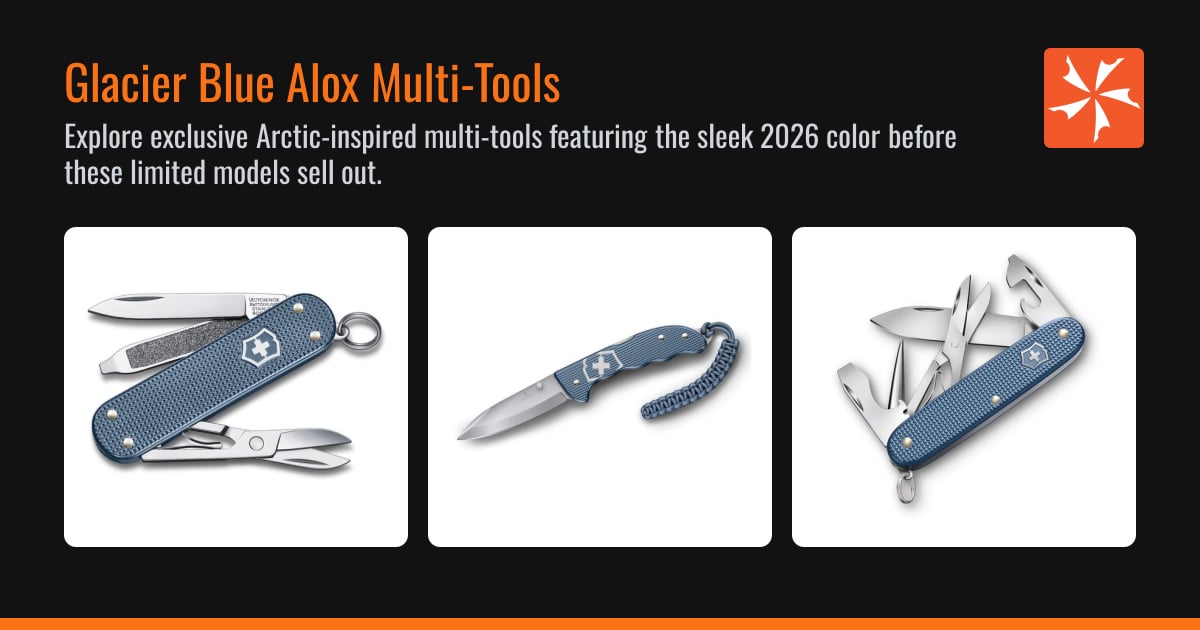 Glacier Blue Alox Limited Edition 2026 Multi-Tools - Victorinox