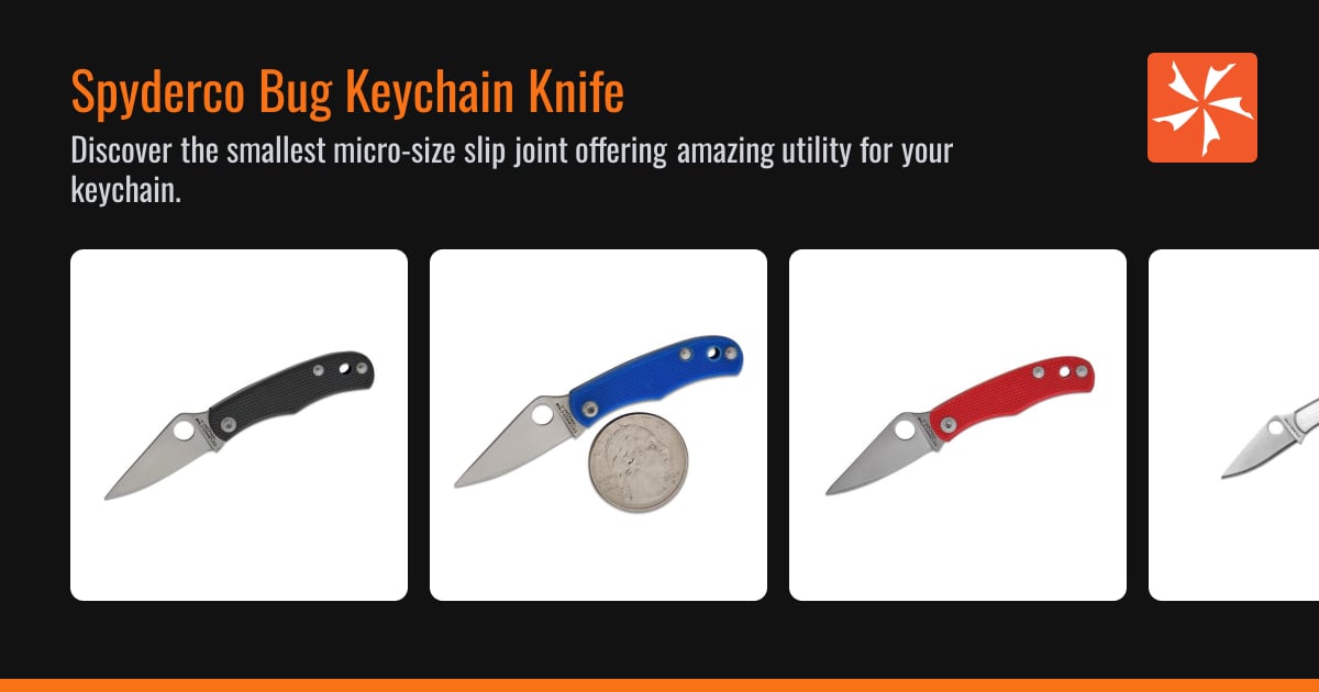 Spyderco Bug - Spyderco Knives - Knife Center