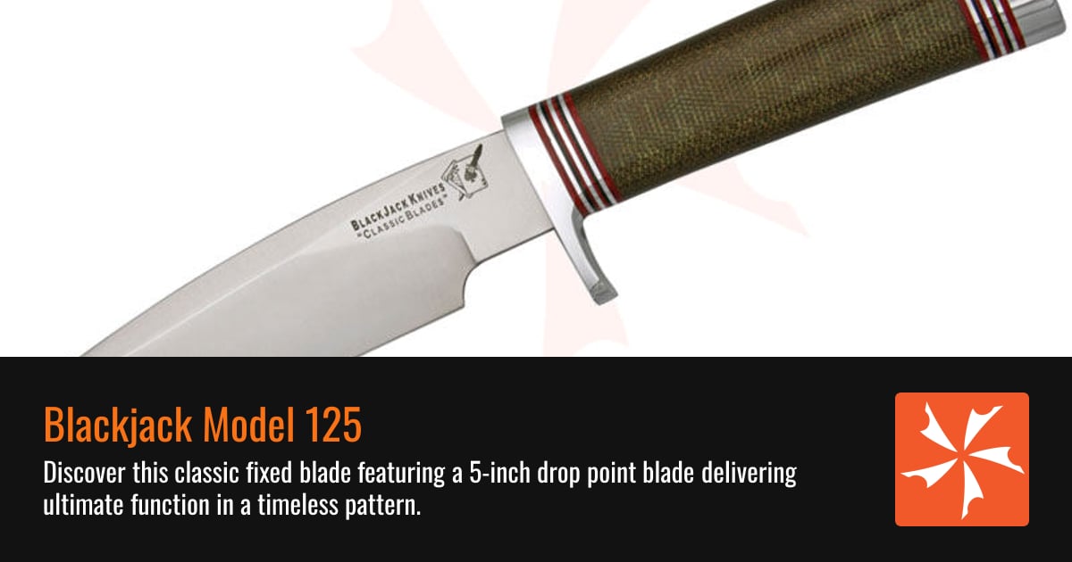 Blackjack Model 125 - Blackjack Knives - Knife Center
