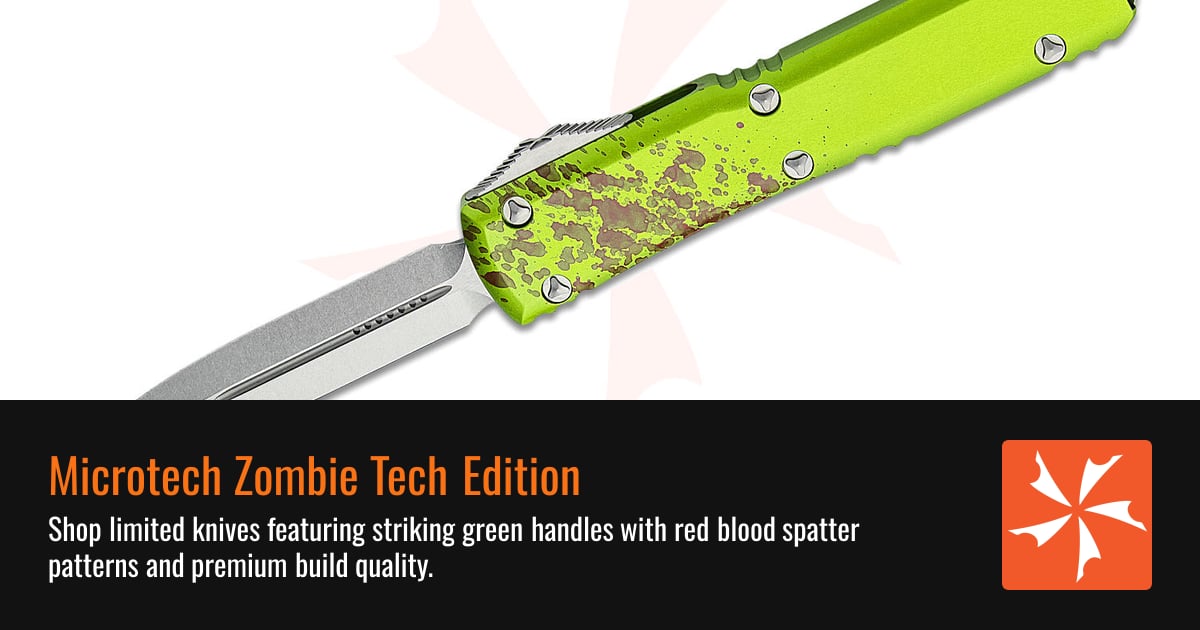 Microtech Zombie Tech Edition - Microtech Knives - Knife Center
