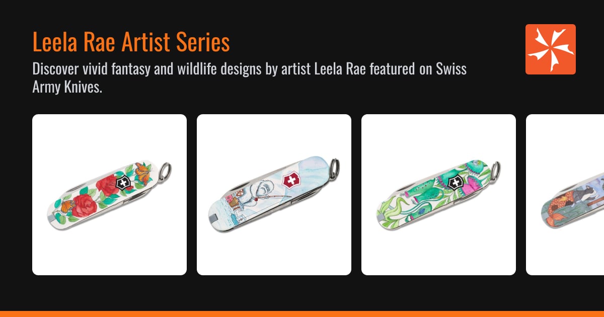 Leela Rae Artist Series - Victorinox Swiss Army Knives - Knife Center