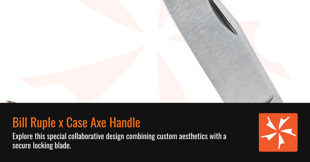 Bill Ruple x Case Axe Handle - Case Knives - Knife Center