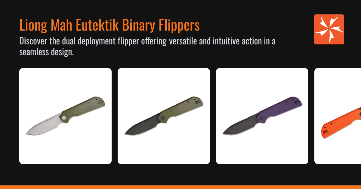 Liong Mah Designs Eutektik Binary Flippers - Liong Mah Designs